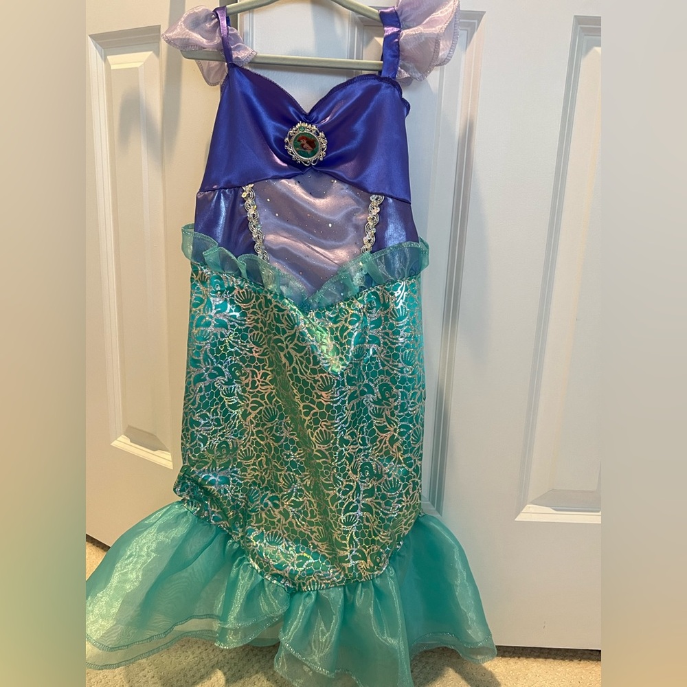 Disney inspired The Little Mermaid Dress/ Princess Ariel Costume Dress/ size 4-6